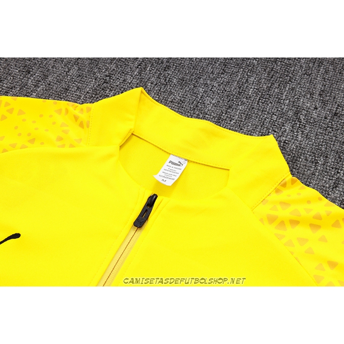 Chandal de Sudadera del Borussia Dortmund 23-24 Amarillo
